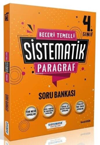 Sistematik 4. Sınıf Paragraf Sistematik Soru Bankası - 1