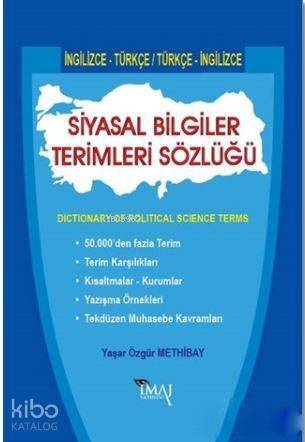 Siyasal Bilgiler Terimleri Sözlüğü; Dictionary Of Political Science Terms - 1