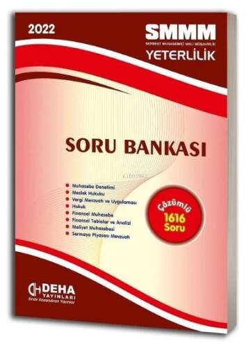 Smmm Yeterlilik Soru Bankası 1616 Soru / Deha Yay - 1