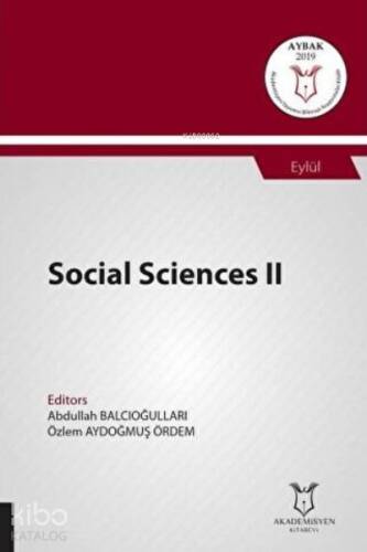 Social Sciences II;(Aybak 2019 Eylül) - 1