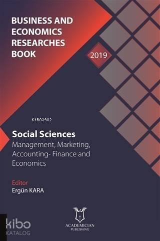 Social Sciences; Management Marketing Accounting Finance and Economics - 1