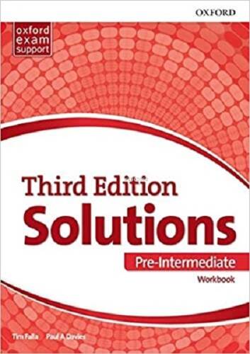 Solutions Pre-Intermediate Workbook - 1