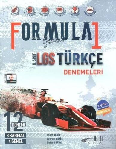 Son Viraj Yayınları 8. Sınıf LGS Türkçe Formula Serisi Denemeleri - 1