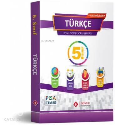 Sonuç 5.Sınıf Türkçe Set - 1