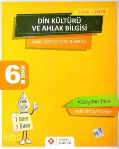 Sonuç 6.Sınıf Din Kültürü Ve Ahlak Bilgisi Set - 1