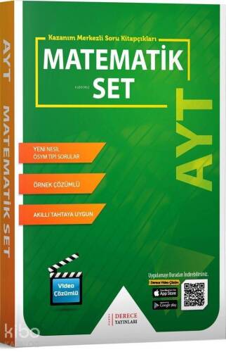 Sonuç Derece Yayınları AYT Matematik Set Sonuç Derece - 1