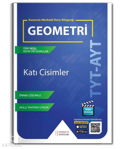 Sonuç Derece Yayınları TYT AYT Geometri Katı Cisimler Sonuç Derece - 1