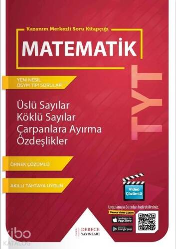 Sonuç Derece Yayınları TYT Matematik Üslü Sayılar Köklü Sayılar Çarpanlara Ayırma Özdeşlikler Sonuç Derece - 1