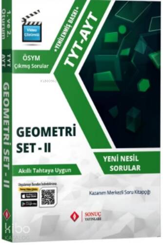 Sonuç Tyt- Ayt Geometri Set 2 - 1