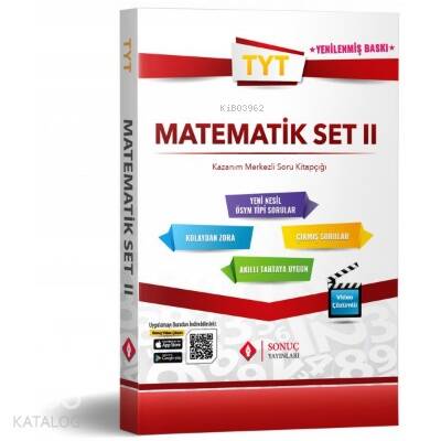 Sonuç Tyt Matematik Set - Iı - 1