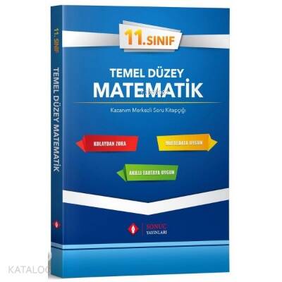 Sonuç Yayınları 11.Sınıf Matematik Set / Temel Düzey - 1