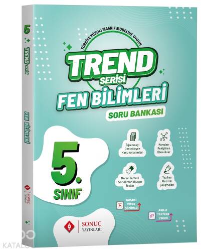 Sonuç Yayınları 5. Sınıf Fen Bilimleri Trend Serisi Soru Bankası - 1