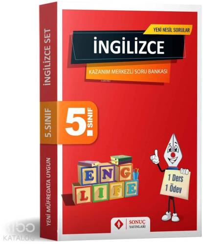 Sonuç Yayınları 5. Sınıf İngilizce Konu Özetli Soru Bankası Sonuç - 1