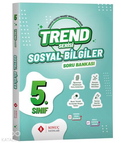 Sonuç Yayınları 5. Sınıf Sosyal Bilgiler Trend Serisi Soru Bankası - 1