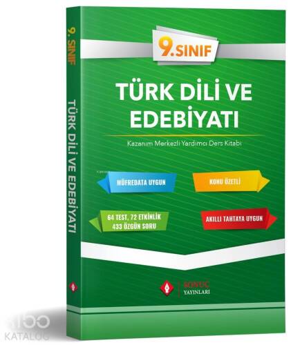 Sonuç Yayınları 9. Sınıf Türk Dili ve Edebiyatı Kazanım Merkezli Yardımcı Ders Kitabı Sonuç - 1