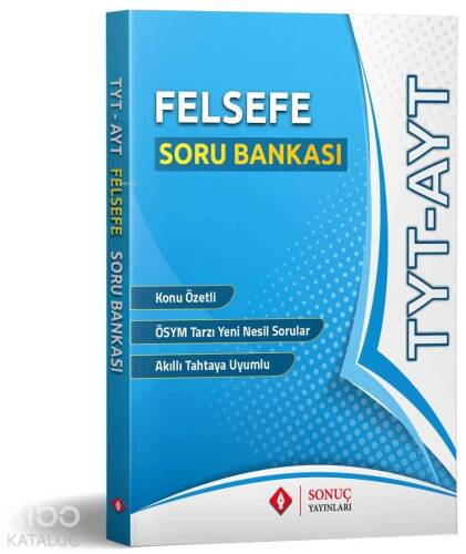 Sonuç Yayınları TYT AYT Felsefe Soru Bankası Sonuç - 1