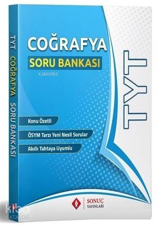 Sonuç Yayınları TYT Coğrafya Soru Bankası Sonuç - 1