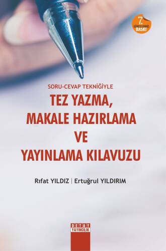 Soru Cevap Tekniğiyle Tez Yazma Makale Hazırlama Ve Yayınlama Kılavuzu - 1