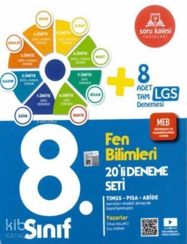 Soru Kalesi Yayınları Fen Bilimleri 20'li Deneme Seti Soru Kalesi - 1