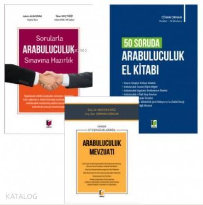 Sorularla Arabuluculuk Sınavına Hazırlık, 50 Soruda Arabuluculuk; El Kitabı ve Hukuk Uyuşmazlıklarında Arabuluculuk Mevzuatı (3 Kitap Kampanya) - 1