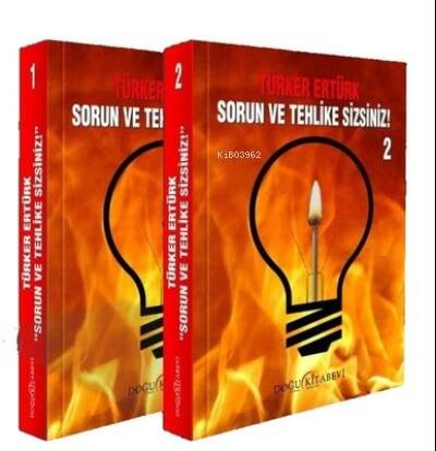 Sorun ve Tehlike Sizsiniz Seti - 2 Kitap Takım - 1