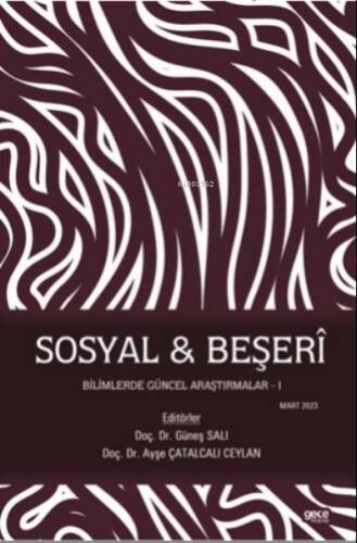 Sosyal & Beşerî Bilimlerde Güncel Araştırmalar - 1