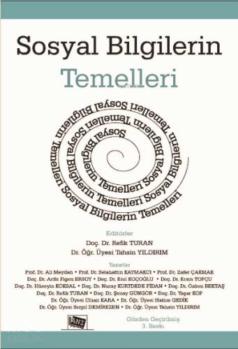 Sosyal Bi̇lgi̇leri̇n Temelleri̇ - 1