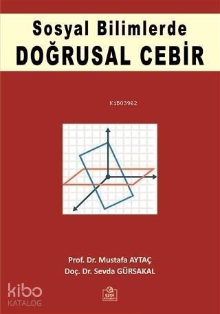 Sosyal Bilimlerde Doğrusal Cebir - 1