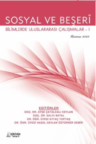 Sosyal ve Beşerî Bilimlerde Uluslararası Çalışmalar-I - 1