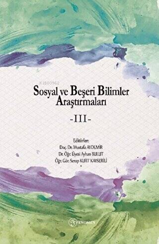 Sosyal ve Beşeri Bilimler Araştırmaları - III - 1