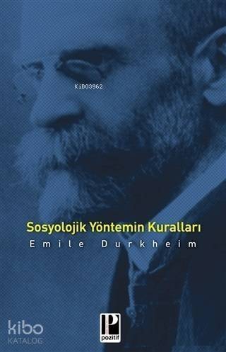 Sosyolojik Yöntemin Kuralları - 1