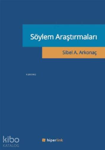 Söylem Araştırmaları - 1