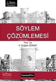 Söylem Çözümlemesi - 1