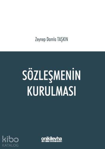 Sözleşmenin Kurulması - 1