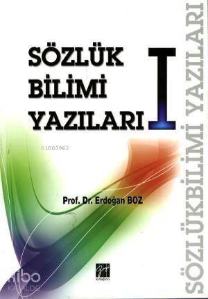 Sözlük Bilimi Yazıları I - 1