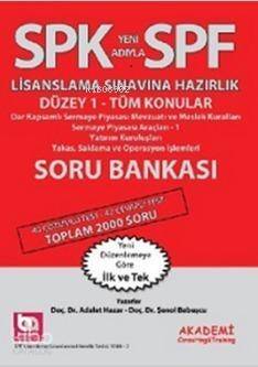 SPF Düzey 1 Tüm Konular Soru Bankası; Lisanslama Sınavına Hazırlık - 1