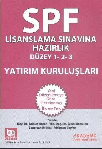 SPF Lisanslama Sınavlarına Hazırlık Düzey 1-2-3 Yatırım Kuruluşları - 1