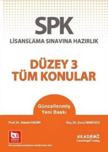 SPK Düzey 3 Tüm Konular - 1