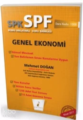 SPK - SPF Genel Ekonomi Konu Anlatımlı Soru Bankası; 1008 - 1