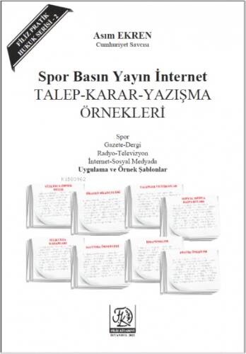 Spor Basın Yayın İnternet Talep-Karar-Yazışma Örnekleri - 1