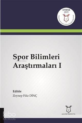 Spor Bilimleri Araştırmaları 1 - 1