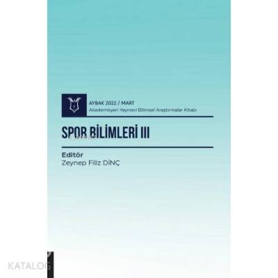 Spor Bilimleri III - 1