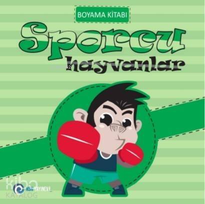 Sporcu Hayvanlar - Boyama Kitabı - 1