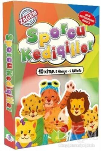 Sporcu Kedigiller 10 kitap Takım - 1