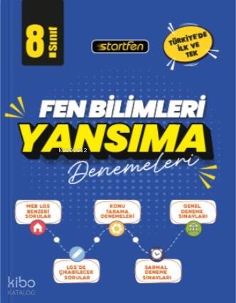 Startfen 8. Sınıf - Fen Bilimleri Yansıma Denemeler - 1