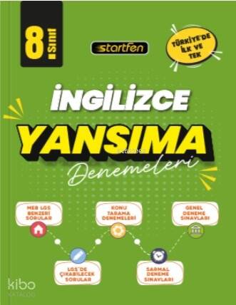 Startfen 8. Sınıf - İngilizce Yansıma Denemeler - 1