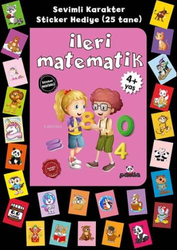 Stickerlı 4+ Yaş İleri Matematik - 1