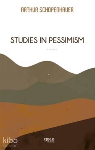 Studies In Pessimism - 1