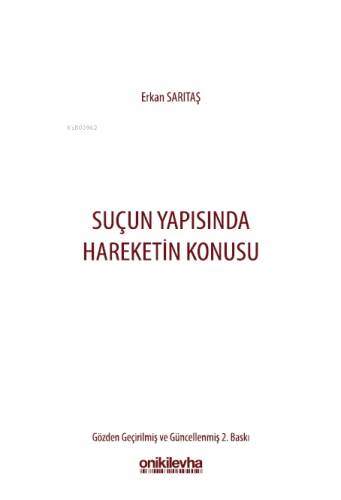 Suçun Yapısında Hareketin Konusu - 1