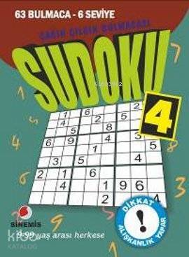 Sudoku 4; 63 Bulmaca - 6 Seviye - 1